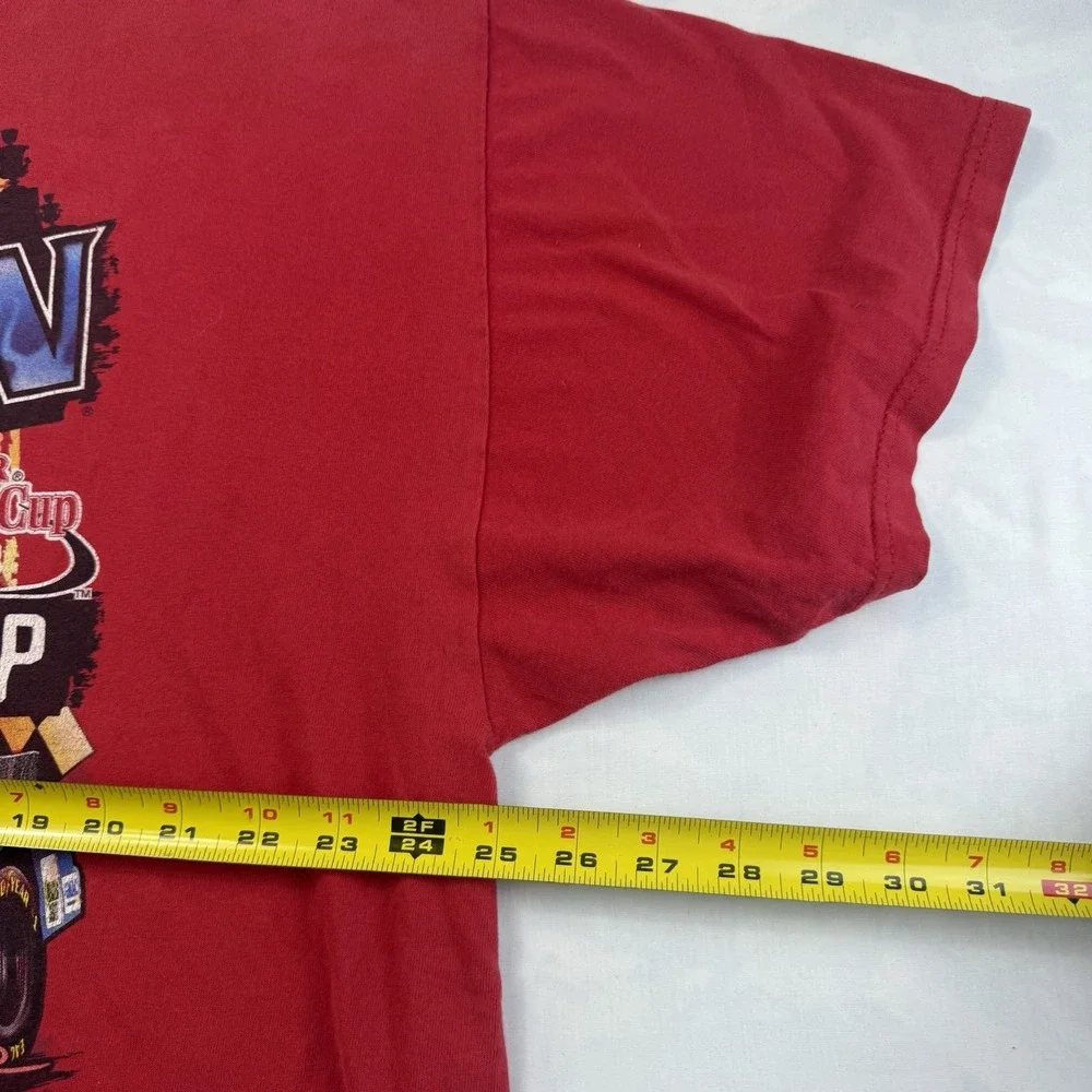 Jeff Gordon 2001 Winston Cup Champ NASCAR Chase Authentics T-Shirt Red XL